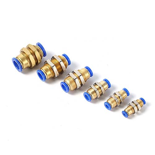 ข้อต่อลมแบบตรงเกลียวนอกทั้งตัว SNS SPM Series [Connector Fitting]